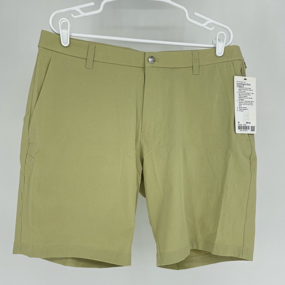 LULULEMON NWT MEN’S COMMISSION SHORT CLASSIC 9” - Picture 6 of 9